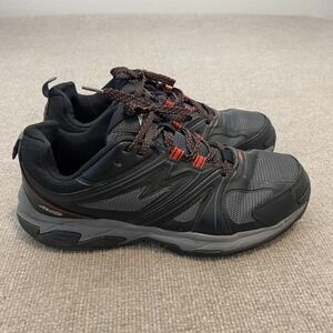 Avia Shoes Mens Size 12 Black Leather Trail Running Sneakers MNAV43GX004L